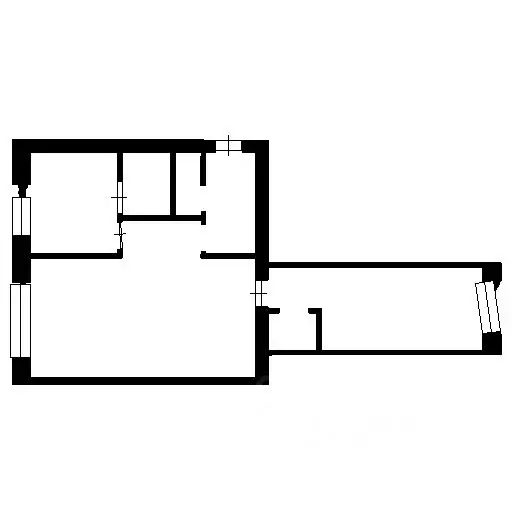 2-к кв. Ханты-Мансийский АО, Нижневартовск Омская ул., 8 (45.0 м) - Фото 1