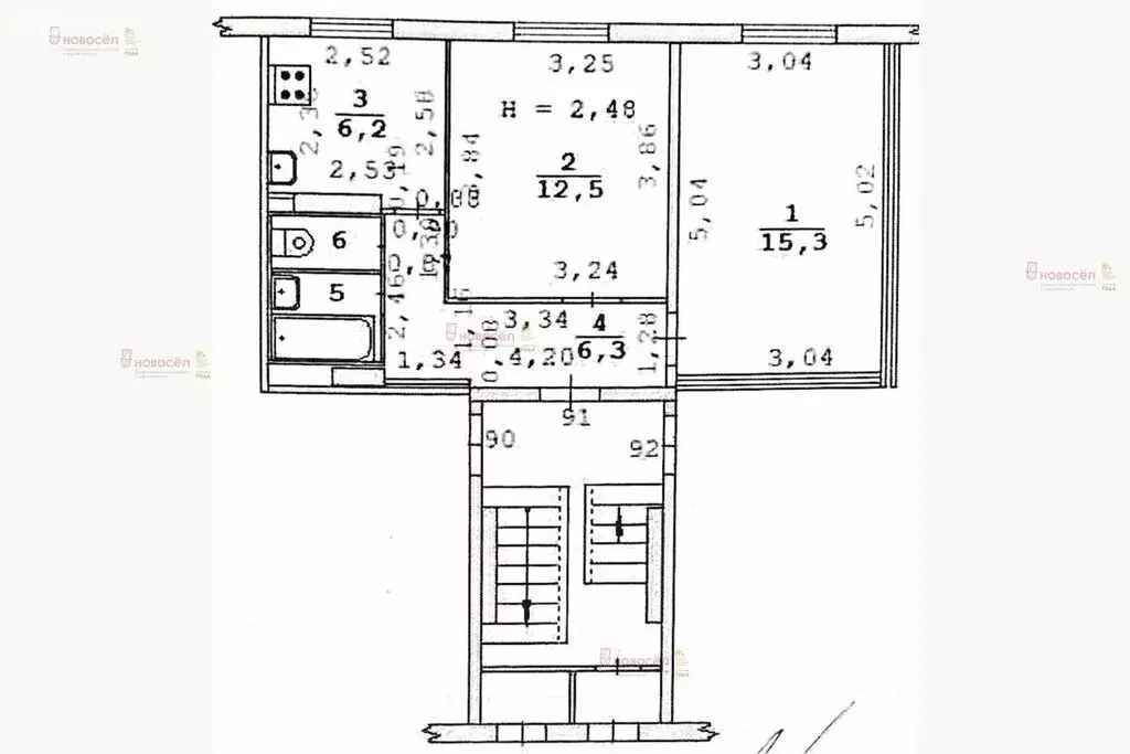 2-комнатная квартира: Екатеринбург, улица Патриотов, 10 (43 м) - Фото 1