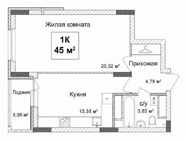 1-к кв. Нижегородская область, Нижний Новгород Высоково жилрайон, ... - Фото 0