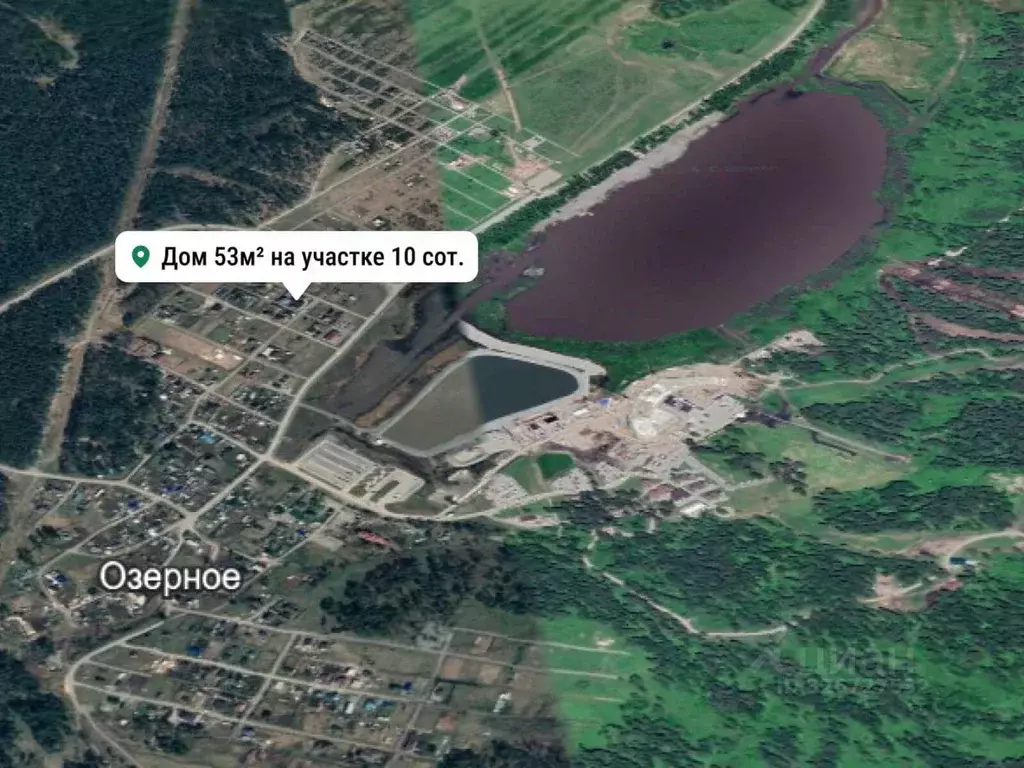 Дом в Алтай, Майминский район, Манжерокское с/пос, с. Озерное ул. ... - Фото 2