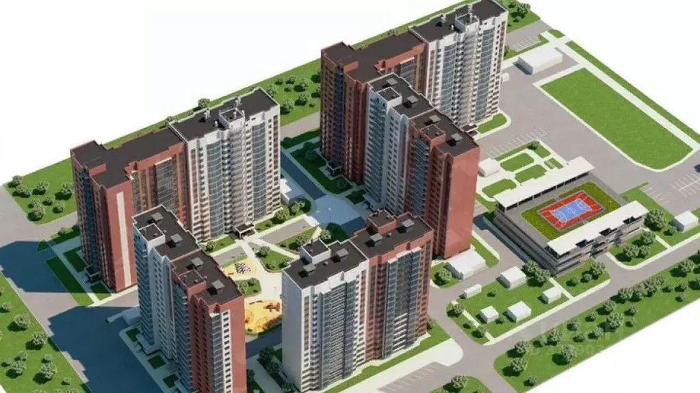 2-к кв. Воронежская область, Воронеж Крымская ул., 3/1 (65.6 м) - Фото 1