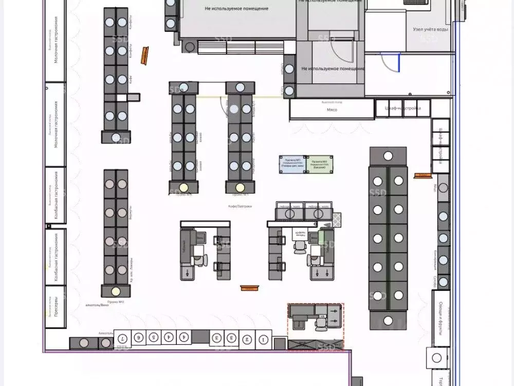 Торговая площадь в Москва Шипиловский проезд, 39К3 (742 м) - Фото 1