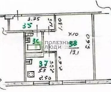 1-к кв. Орловская область, Орел Комсомольская ул., 352 (32.0 м) - Фото 2