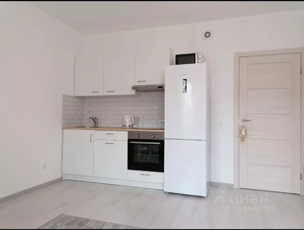 Студия Санкт-Петербург ул. Генерала Кравченко, 3к1 (24.3 м) - Фото 1
