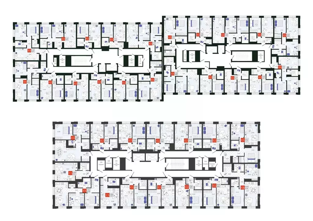 2-к кв. Тульская область, Тула Мясново мкр, Желания жилой комплекс ... - Фото 2
