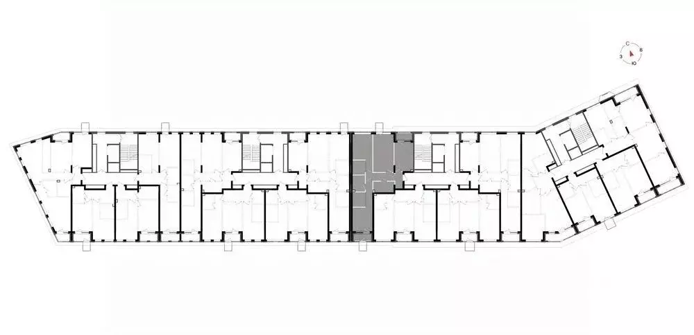 3-к кв. Татарстан, Казань ул. Аделя Кутуя, 180 (92.31 м) - Фото 2