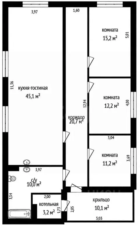 Дом в Ярославская область, Ярославль пос. Норское, ул. 1-я Арефинская, ... - Фото 2