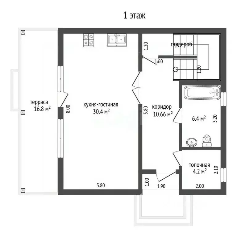 Дом в Севастополь ул. Челюскинцев (143 м) - Фото 2