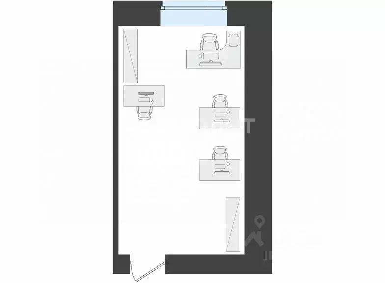 Офис в Тюменская область, Тюмень ул. Республики, 211 (20 м) - Фото 2