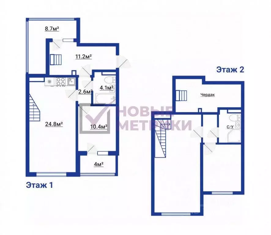 Квартира, 3 комнаты, 101 м - Фото 2