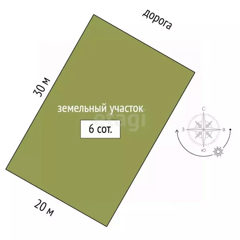 Участок в Крым, Кировский район, Синицынское с/пос, с. Васильковое ул. ... - Фото 2