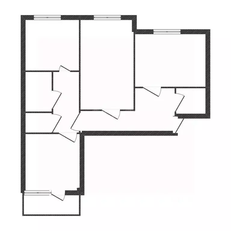 3-к кв. Белгородская область, Старый Оскол Южный мкр, 3 (64.0 м) - Фото 1