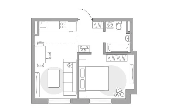 2-комнатная квартира: Московская область, городской округ Красногорск, ... - Фото 1