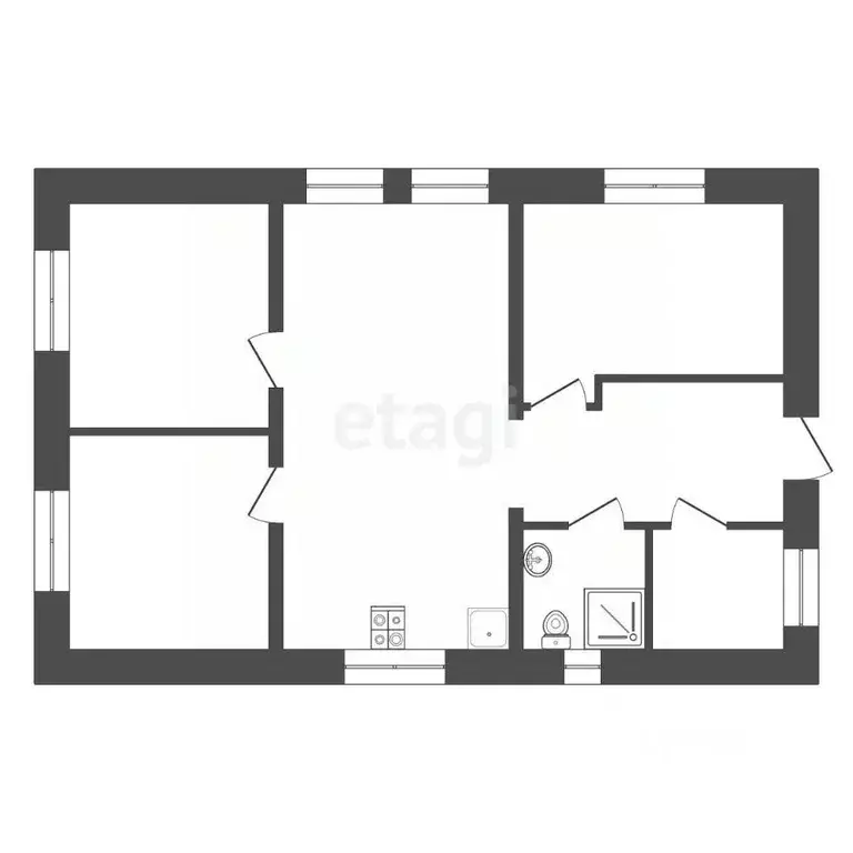 Дом в Тюменская область, Тюменский муниципальный округ, Винзили рп ул. ... - Фото 1