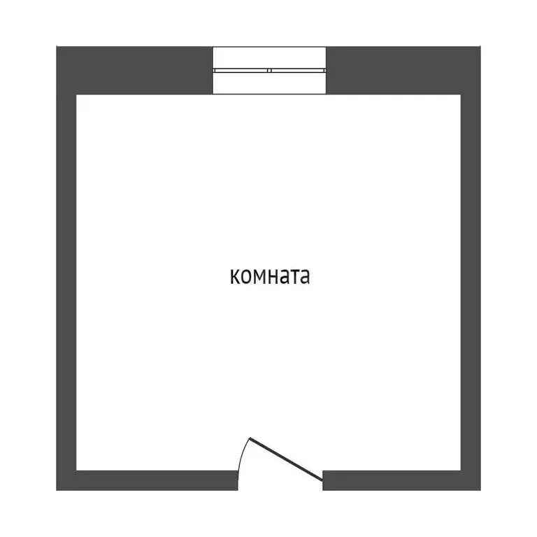 1к в -комнатной квартире (12.6 м) - Фото 1