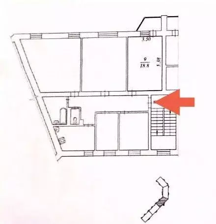 Комната Ямало-Ненецкий АО, Ноябрьск Рабочая ул., 109А (18.9 м) - Фото 2