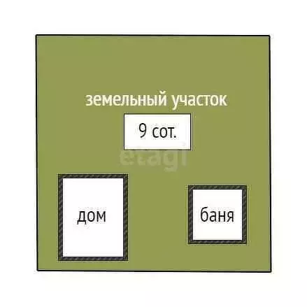 Дом в село Сухобузимское, Весенняя улица (100 м) - Фото 1