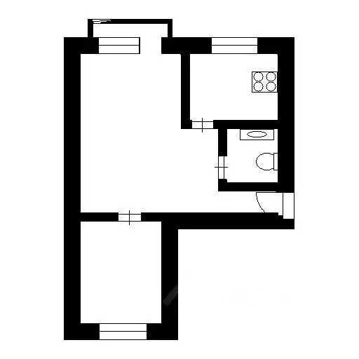2-к кв. Свердловская область, Нижний Тагил ул. Пархоменко, 127 (42.8 ... - Фото 2