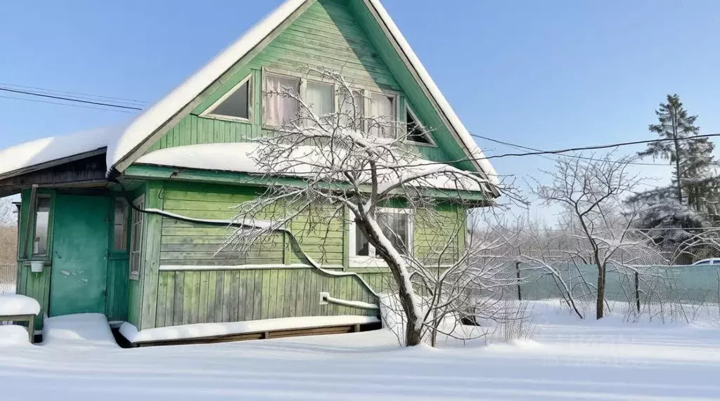 Дом в Ленинградская область, Киришский район, Кусинское с/пос, ... - Фото 1