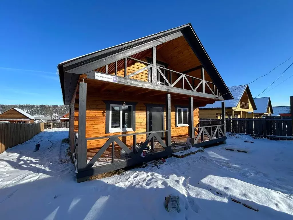 Дом в Иркутская область, Иркутский муниципальный округ, д. Карлук ул. ... - Фото 1