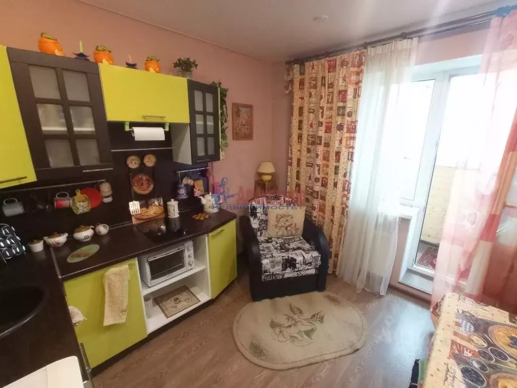 1-к кв. Санкт-Петербург пос. Шушары, просп. Новгородский, 6 (34.5 м) - Фото 0