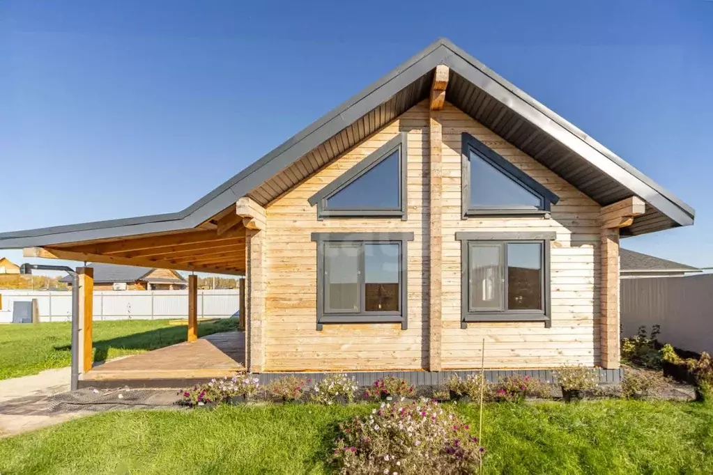 Дом в Тюменская область, Тюменский муниципальный округ, д. Малиновка  ... - Фото 0