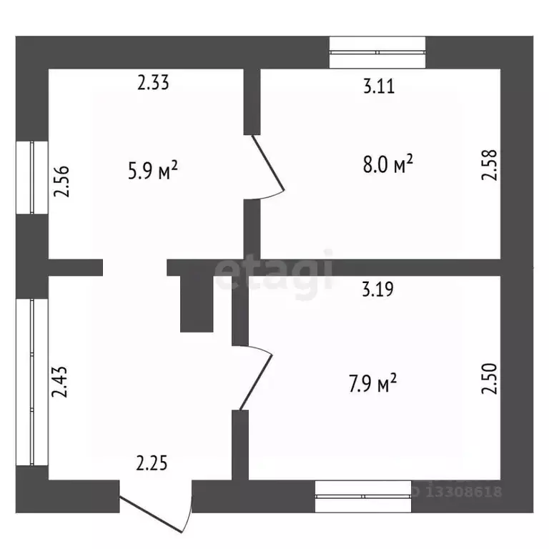 Дом в Омская область, Омск СОСН Керамик-2 тер., аллея 3-я (29 м) - Фото 2