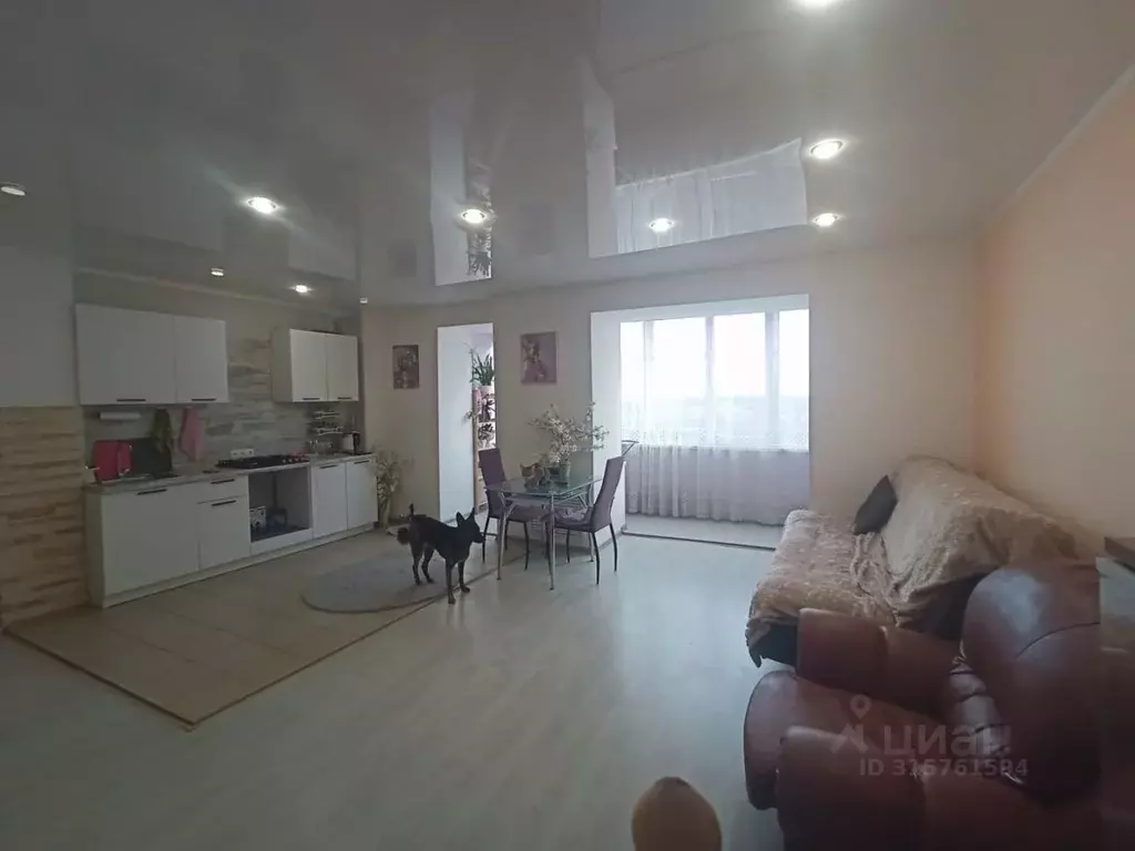 2-к кв. Тамбовская область, Тамбов ул. Киквидзе, 106 (60.0 м) - Фото 1