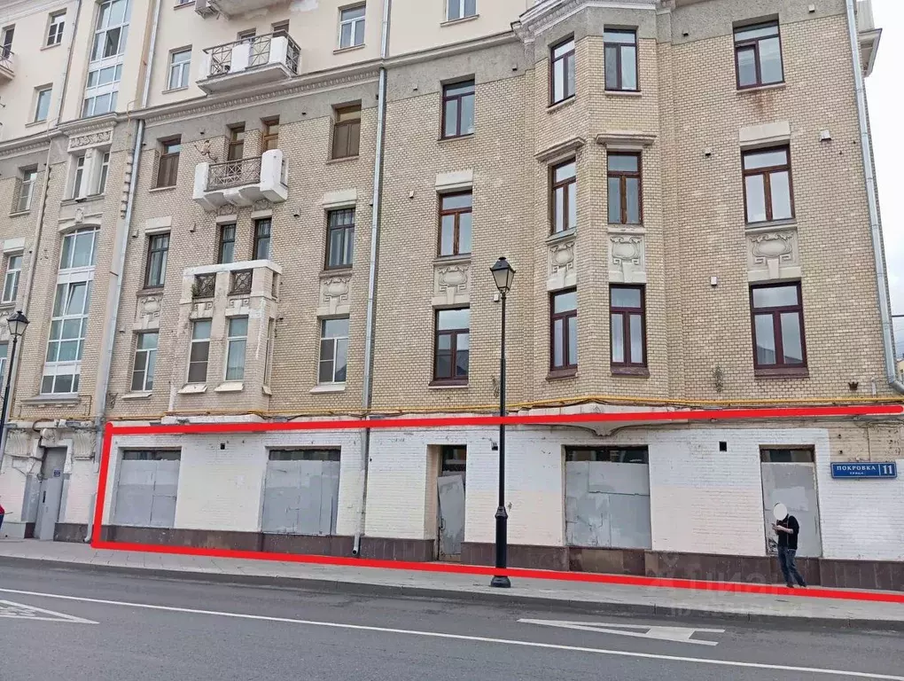 Помещение свободного назначения в Москва ул. Покровка, 11 (233 м) - Фото 2