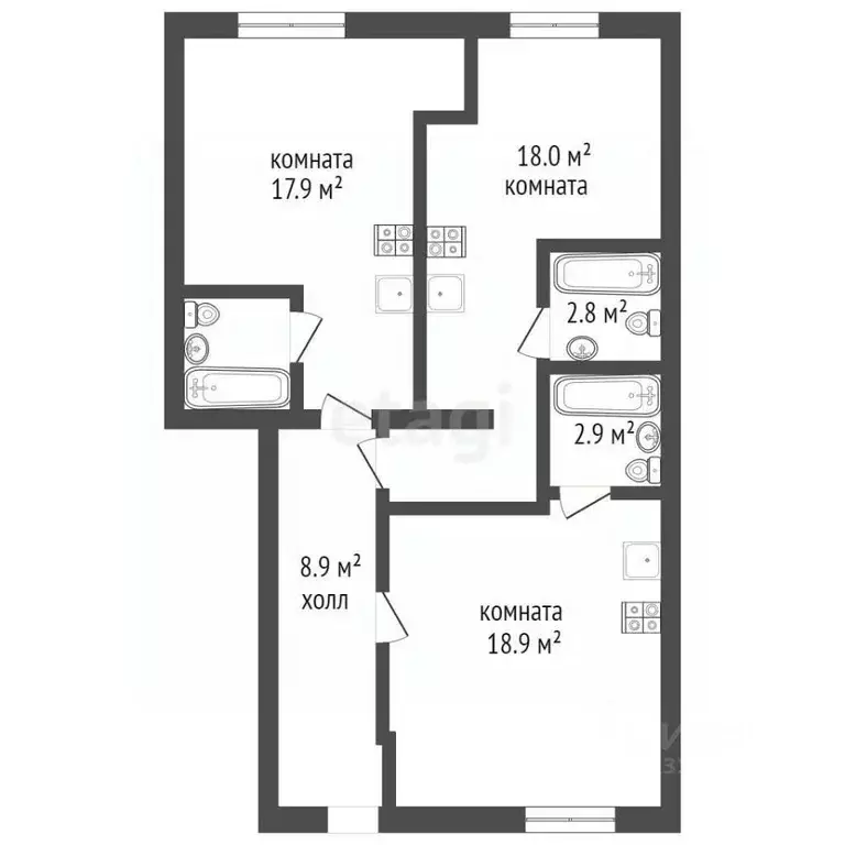 Помещение свободного назначения в Вологодская область, Череповец ул. ... - Фото 2