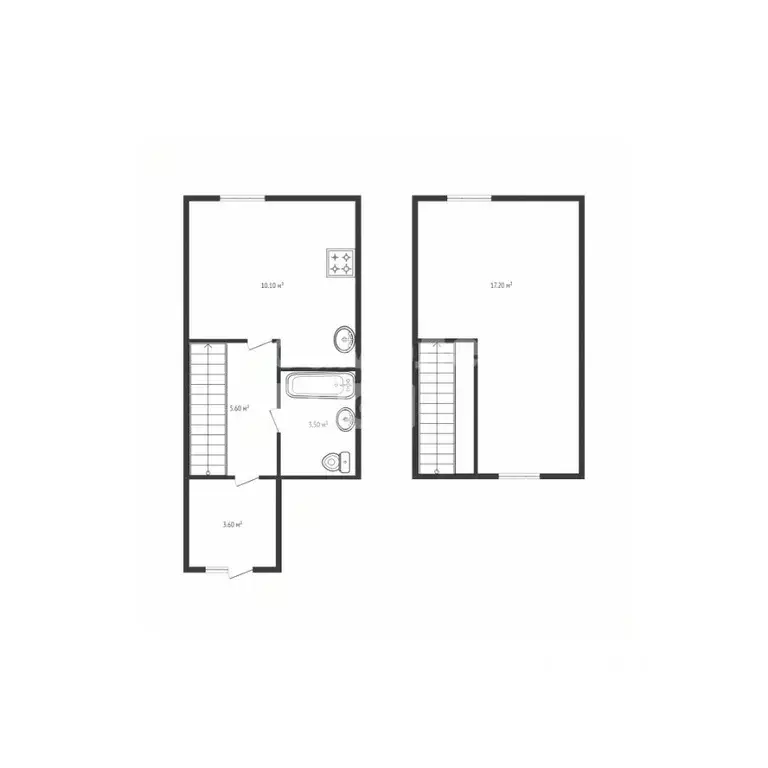 Таунхаус в Липецкая область, с. Доброе ул. Парковая, 3 (40 м) - Фото 2