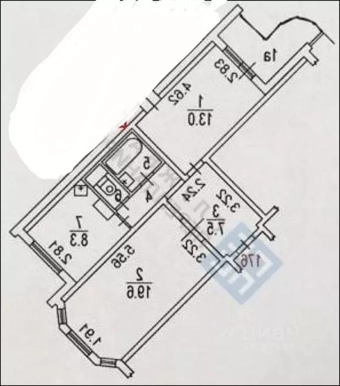 2-к кв. Москва Ярцевская ул., 27К7 (55.0 м) - Фото 1