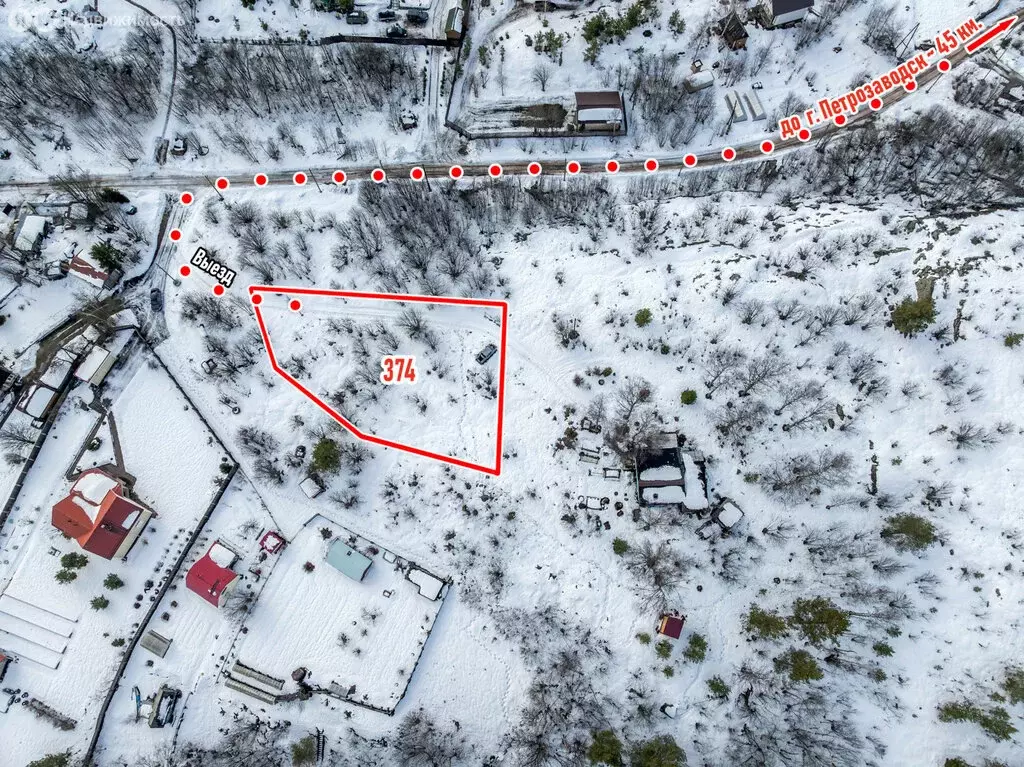 Участок в Кондопожский район, Кончезерское сельское поселение, деревня ... - Фото 2