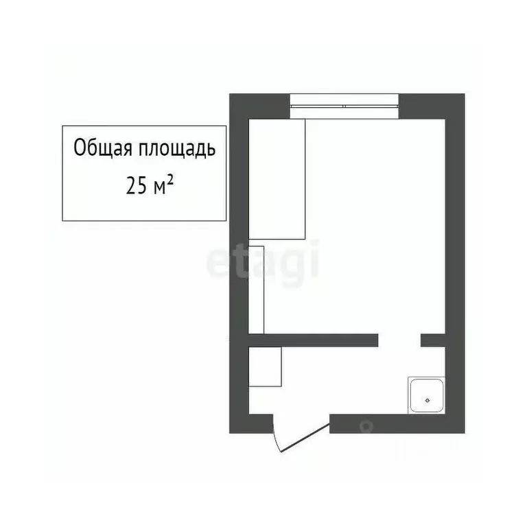 Комната Томская область, Томск ул. 79-й Гвардейской Дивизии, 1 (11.0 ... - Фото 2
