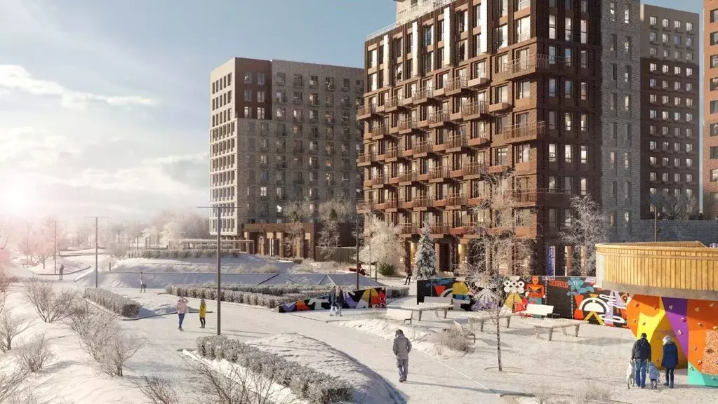 2-к кв. Тюменская область, Тюмень Береговая ул., 100к2 (34.28 м) - Фото 2