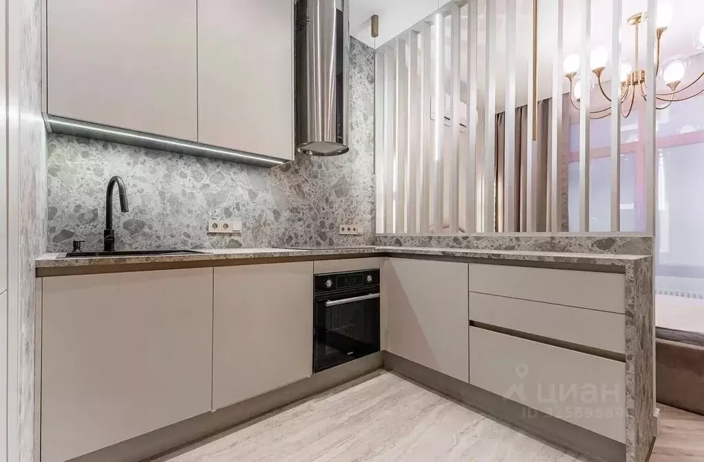 Студия Санкт-Петербург Петровский просп., 9 (28.0 м) - Фото 2