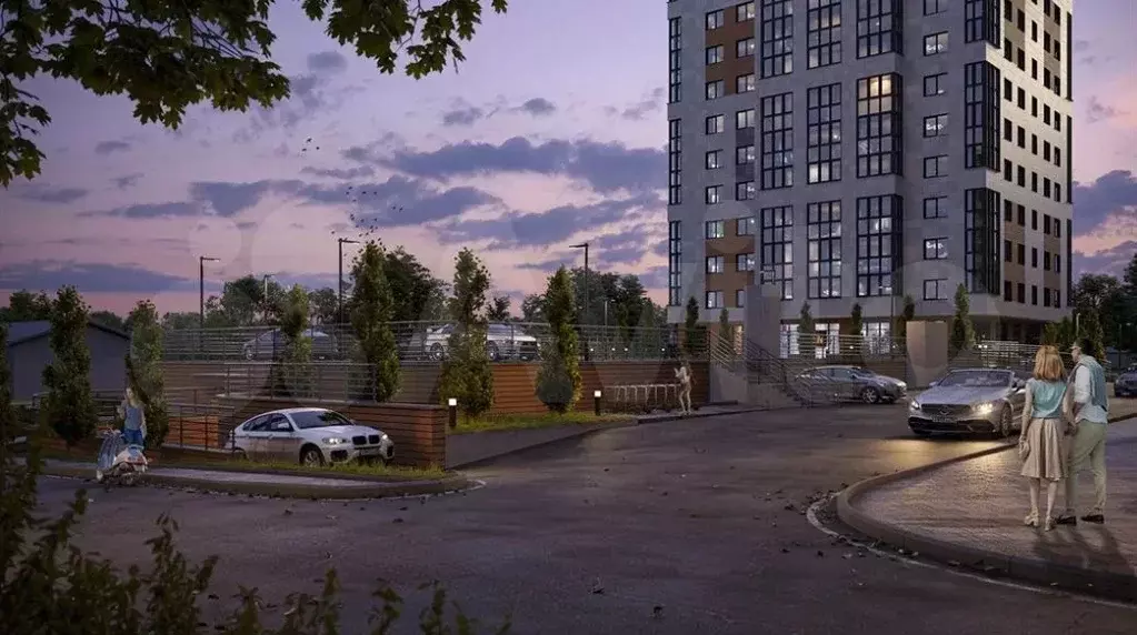 3-к. квартира, 87,7 м, 3/16 эт. - Фото 0