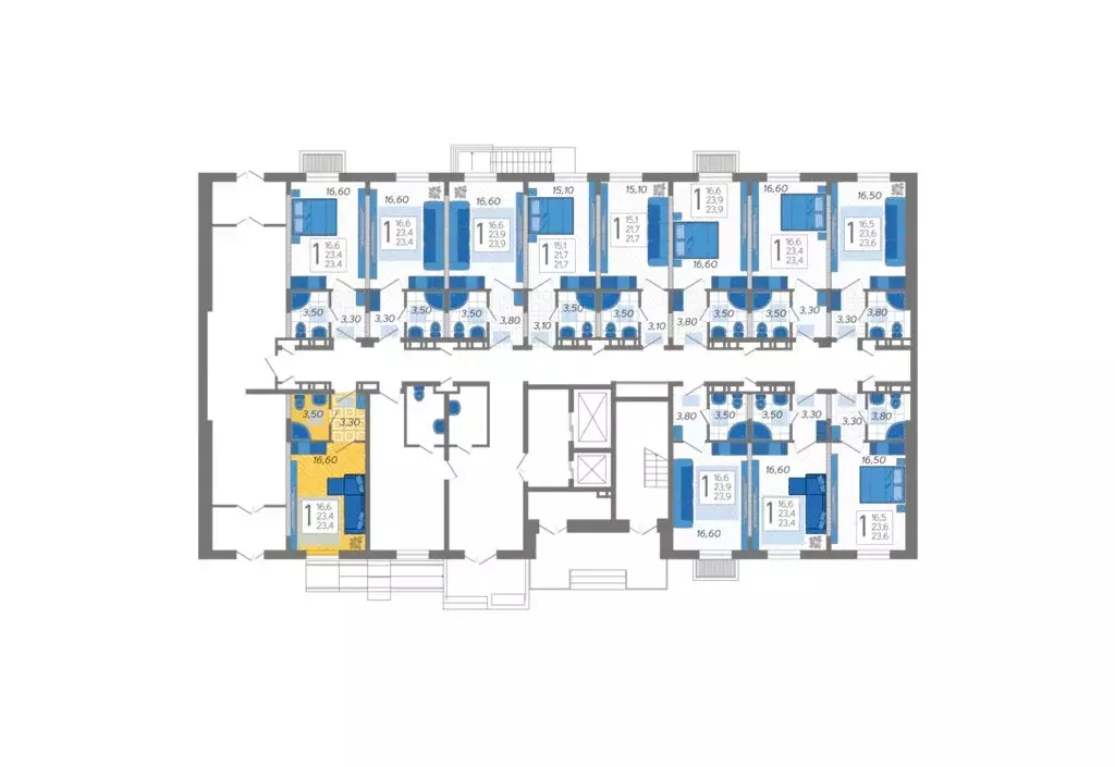 Квартира-студия: Сочи, улица Искры, 88к8 (24.9 м) - Фото 1