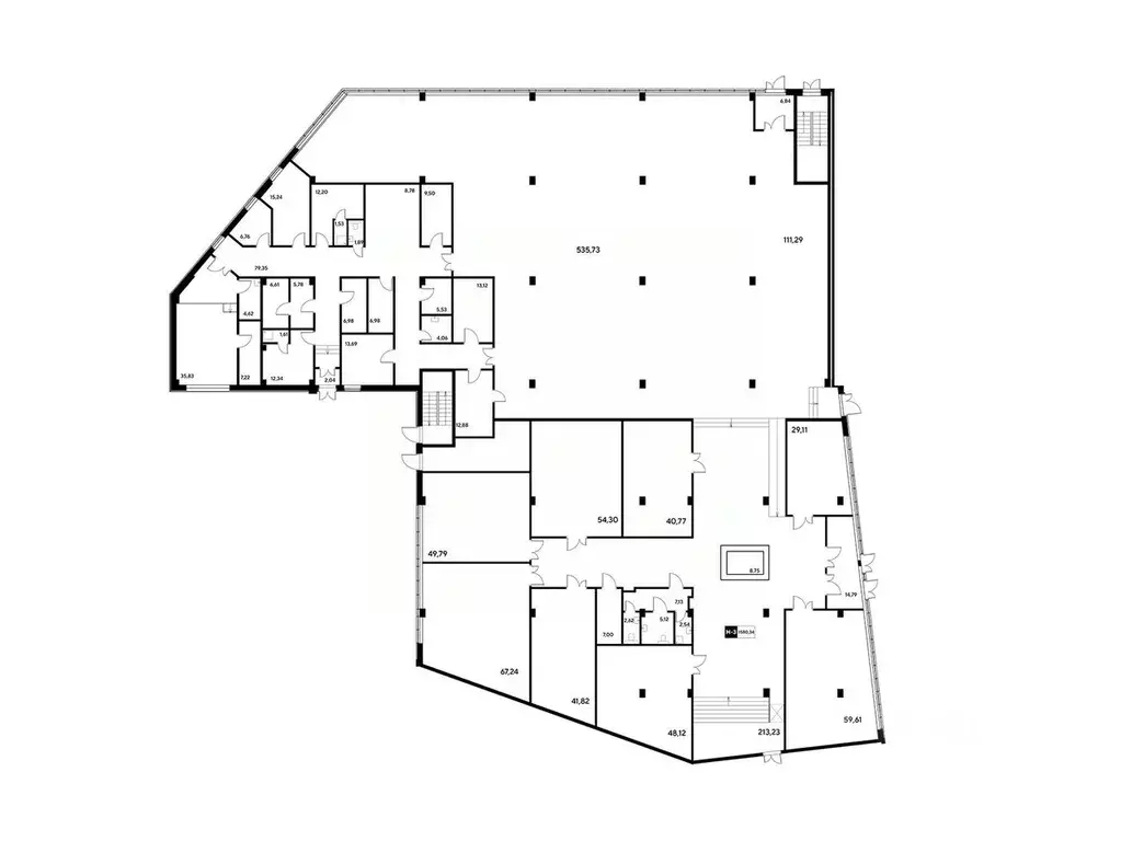 Помещение свободного назначения в Московская область, Реутов 3-й мкр, ... - Фото 1