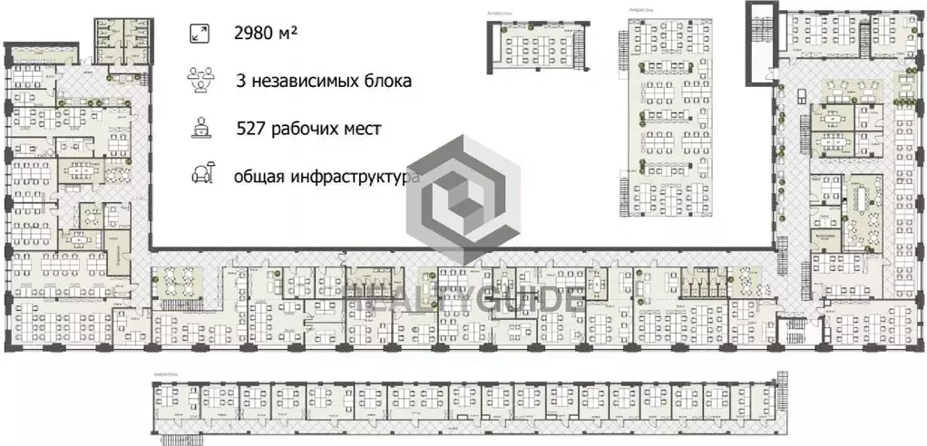 Офис в Москва Холодильный пер., 3к1 (745 м) - Фото 0