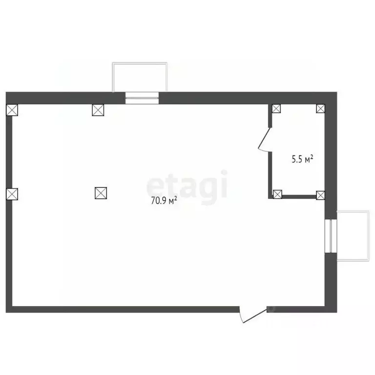 Помещение свободного назначения в Ямало-Ненецкий АО, Тарко-Сале ... - Фото 2