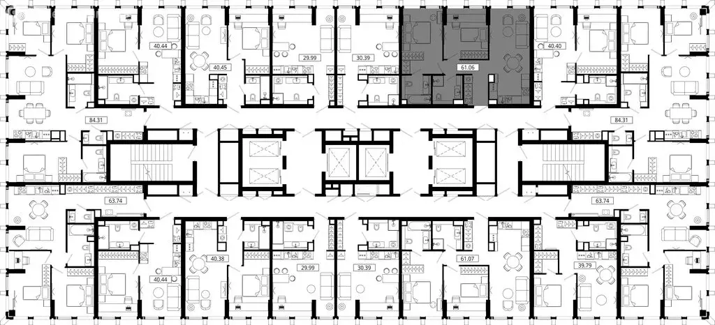 2-комнатная квартира: Москва, 4-я улица Марьиной Рощи, 12к3 (61.78 м) - Фото 1