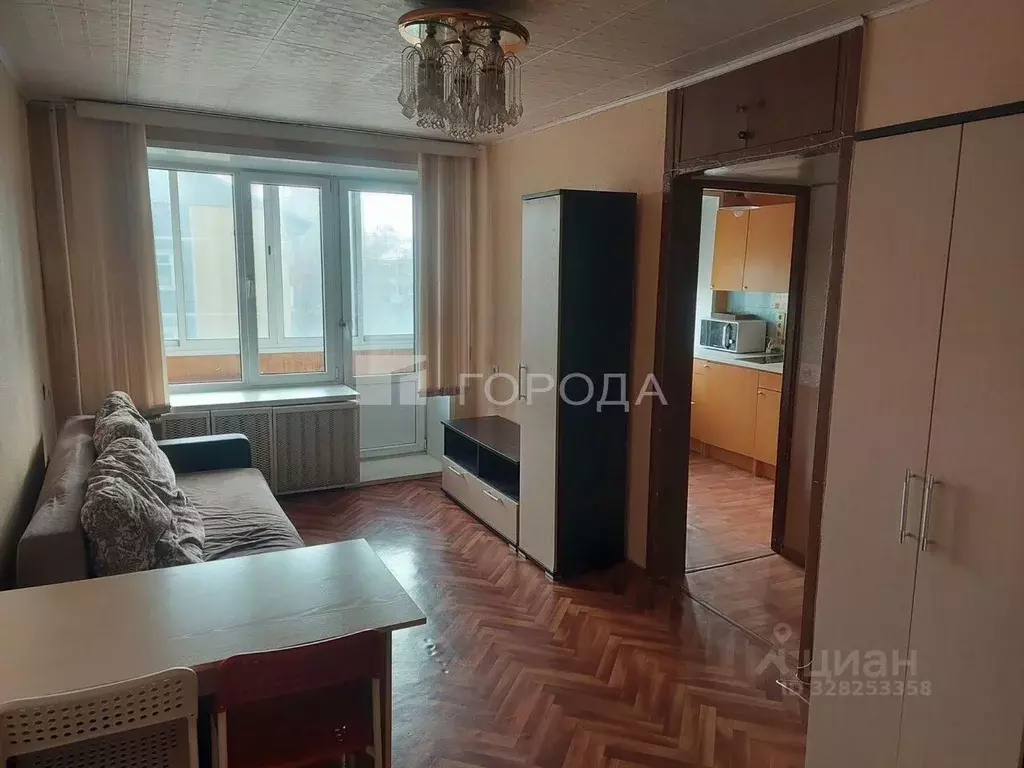 1-к кв. Новосибирская область, Новосибирск ул. Челюскинцев, 14/2 (36.0 ... - Фото 1