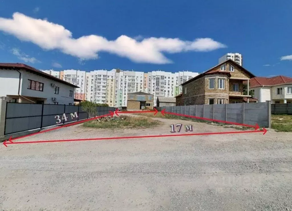 Участок в Крым, Симферополь ул. Батурина, И2 (5.73 сот.) - Фото 0