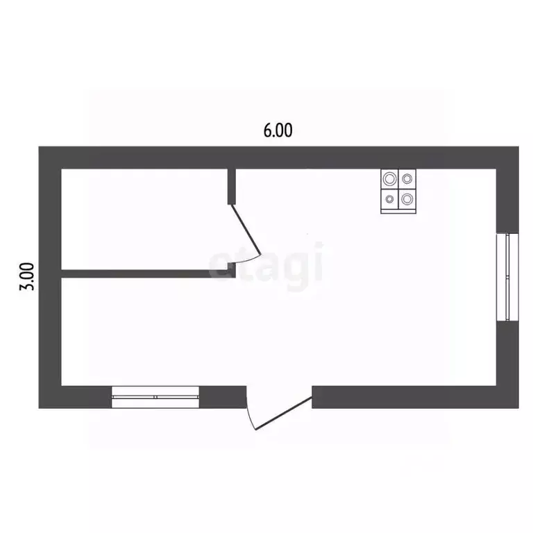 Дом в Крым, Ялта Ени-Дерекой мкр, 91 (18 м) - Фото 2