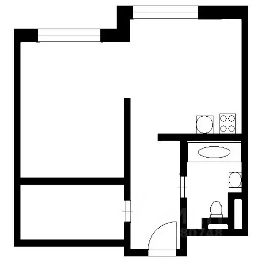 1-к кв. Москва Озерная ул., 35 (40.0 м) - Фото 2