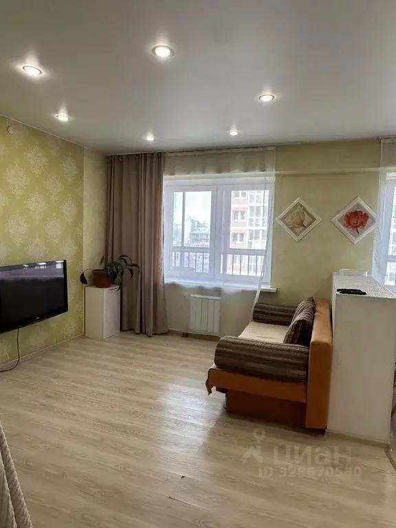 Студия Иркутская область, Иркутск проезд Юрия Тена, 23 (44.0 м) - Фото 1