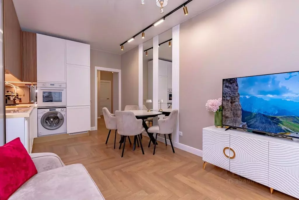 2-к кв. Санкт-Петербург ул. Александра Матросова, 8к3 (56.8 м) - Фото 2