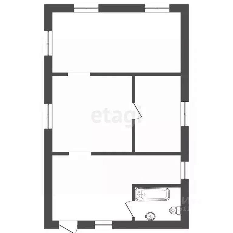 Дом в Мордовия, Краснослободский район, Старозубаревское с/пос, д. ... - Фото 0