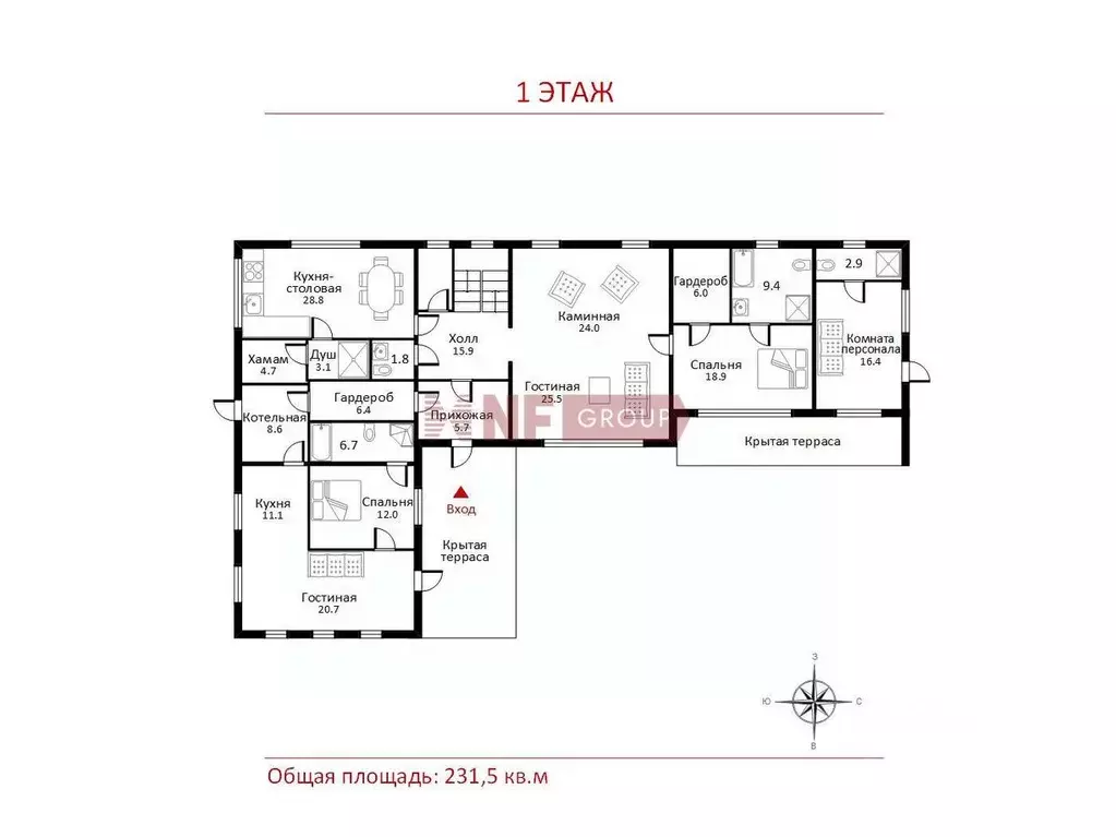 Коттедж в Московская область, Одинцовский городской округ, д. Сивково, ... - Фото 2